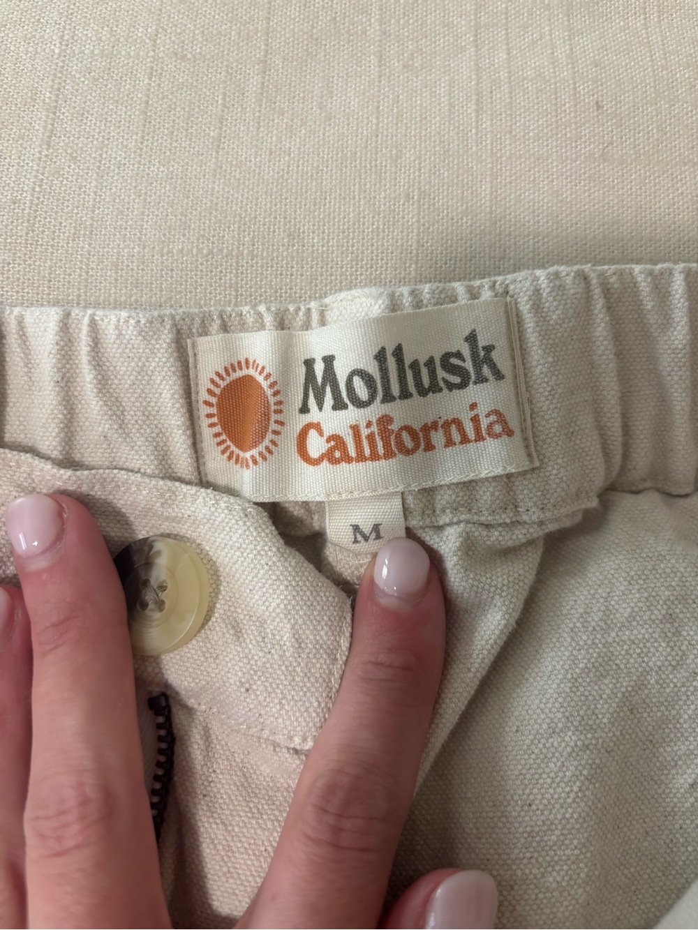 Mollusk California Natural Linen Pants